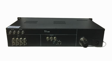 China Broadcast quality 11-chanel HD-SDI Fiber Extender with SMPTE LEMO connector supplier