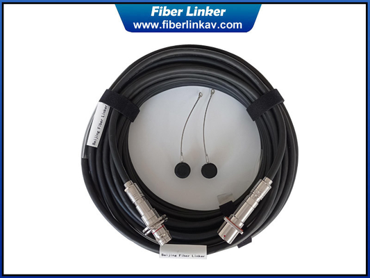 China Tectical FUW to PUW Camera Link HDTV Optical Fiber Cable supplier